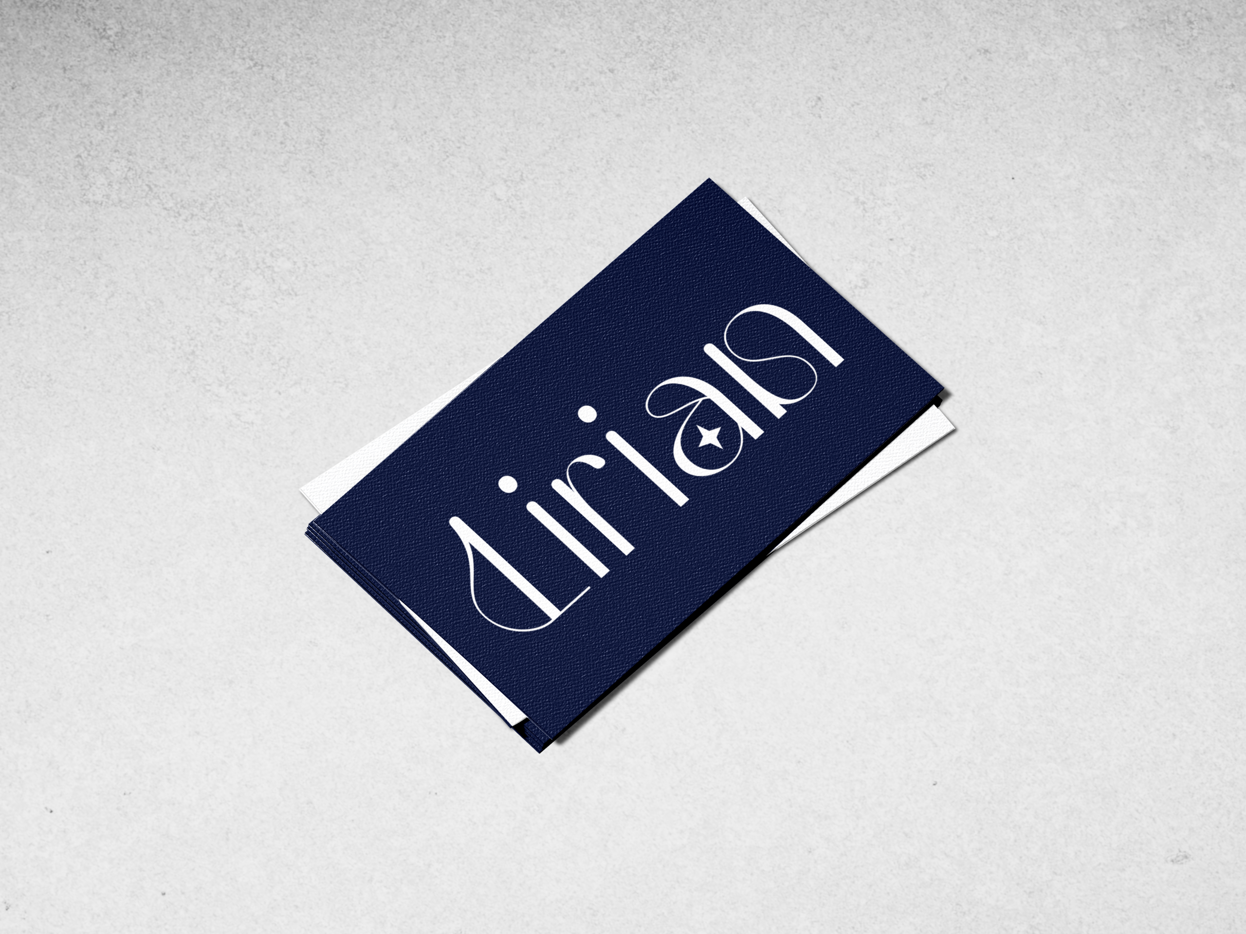 Ejemplo de una marca moderna y elegante, diseñada por un diseñador gráfico en Tenerife